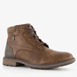 s.Oliver Heren veterboots donkerbruin Discount
