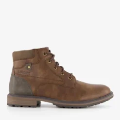 s.Oliver Heren veterboots donkerbruin Discount