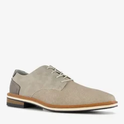 Emilio Salvatini Heren veterschoenen grijs Clearance