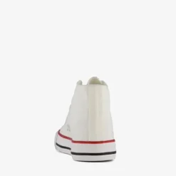 Scapino Hoge canvas kinder sneakers wit Online