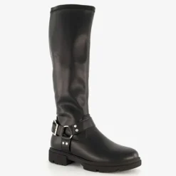 Blue Box Hoge dames biker laarzen zwart Best