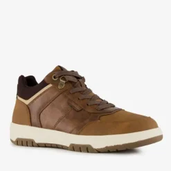 Blue Box Hoge heren sneakers cognac Best