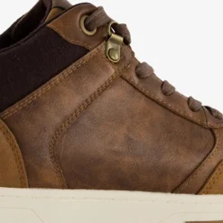 Blue Box Hoge heren sneakers cognac Best