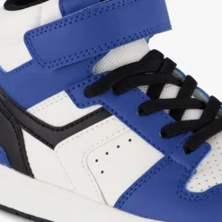 Blue Box Hoge jongens sneakers blauw wit Discount