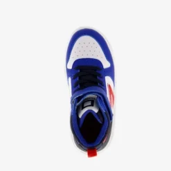 Blue Box Hoge jongens sneakers blauw rood Clearance