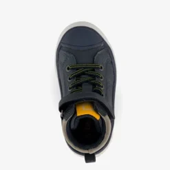 Blue Box Hoge jongens sneakers blauw met smiley