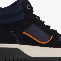 Blue Box Hoge jongens sneakers blauw