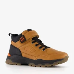 Blue Box Hoge jongens sneakers camel bruin New