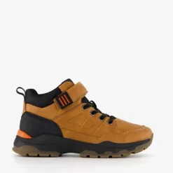 Blue Box Hoge jongens sneakers camel bruin New