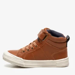 Blue Box Hoge jongens sneakers cognac Best