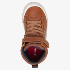 Blue Box Hoge jongens sneakers cognac Best