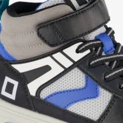 Blue Box Hoge jongens sneakers grijs blauw Outlet