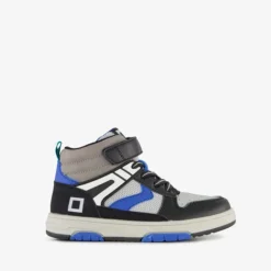 Blue Box Hoge jongens sneakers grijs blauw Outlet