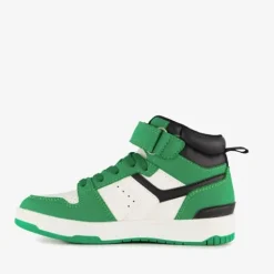 Blue Box Hoge jongens sneakers groen wit Online