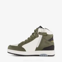 Blue Box Hoge jongens sneakers groen wit New