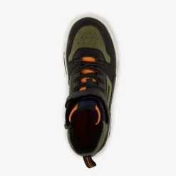 Blue Box Hoge jongens sneakers legergroen Clearance