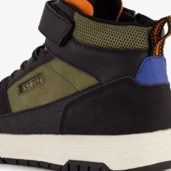 Blue Box Hoge jongens sneakers legergroen Clearance