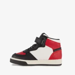 Blue Box Hoge jongens sneakers rood zwart Sale
