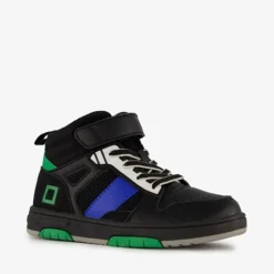Blue Box Hoge jongens sneakers zwart blauw Hot