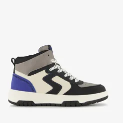 Blue Box Hoge jongens sneakers zwart grijs Online