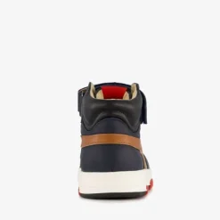 TwoDay Hoge leren jongens sneakers donkerblauw Outlet