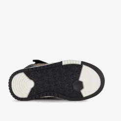 Blue Box Hoge meisjes sneakers dierenprint zwart New