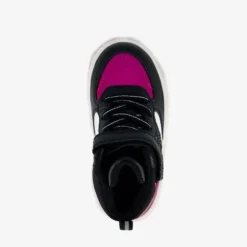 Blue Box Hoge meisjes sneakers glitter zwart roze Best