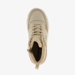 Blue Box Hoge meisjes sneakers goud Clearance