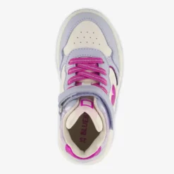 Blue Box Hoge meisjes sneakers met hartje lila Discount