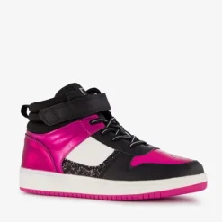 Blue Box Hoge meisjes sneakers roze metallic Online