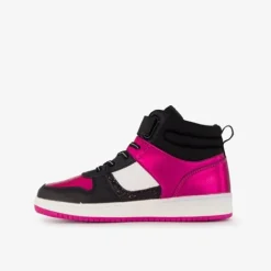 Blue Box Hoge meisjes sneakers roze metallic Online