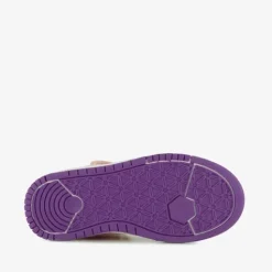 Blue Box Hoge meisjes sneakers roze paars