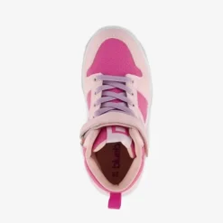 Blue Box Hoge meisjes sneakers roze paars