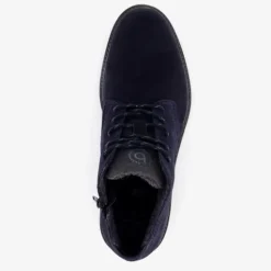 Bugatti Hoge suede heren veterschoenen blauw Discount