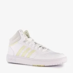 Adidas Hoops 3.0 Mid dames sneaker wit geel Outlet