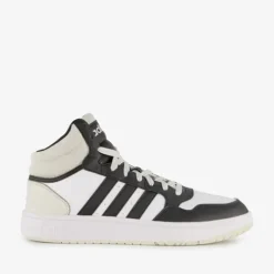 Adidas Hoops Mid 3.0 heren sneakers wit zwart