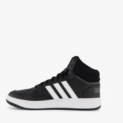 Adidas Hoops Mid 3.0 hoge kinder sneakers zwart Best