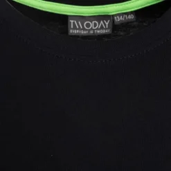 Unsigned Jongens basic T-shirt zwart Best