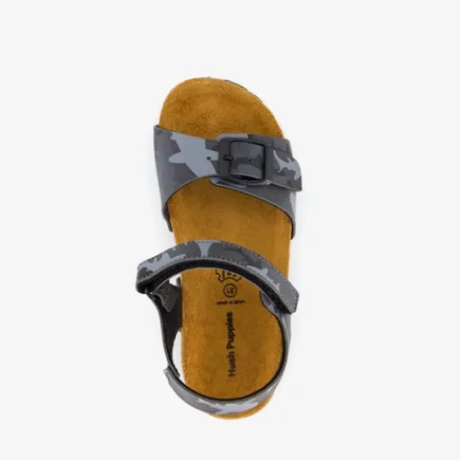 Hush Puppies Jongens bio sandalen zwart grijs Online