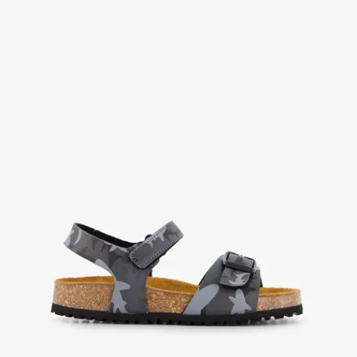 Hush Puppies Jongens bio sandalen zwart grijs Online