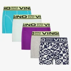 VINGINO Jongens boxershorts paars multicolor Hot