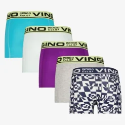 VINGINO Jongens boxershorts paars multicolor Hot