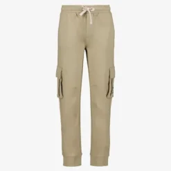 Unsigned Jongens cargo joggingbroek beige Best