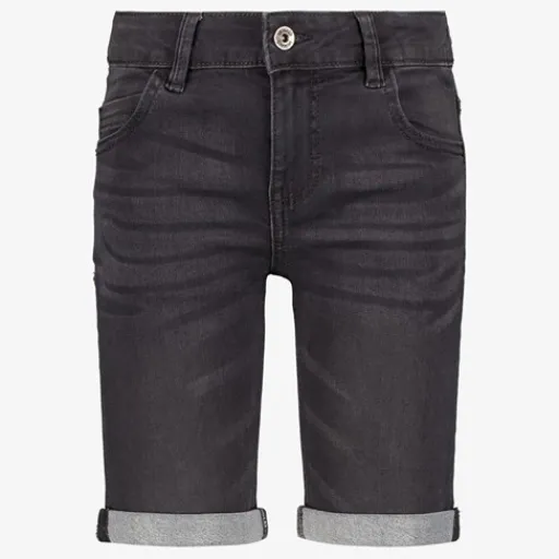 Unsigned Jongens denim short zwart Clearance