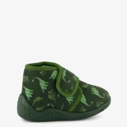 Thu!s Jongens pantoffels met dino groen