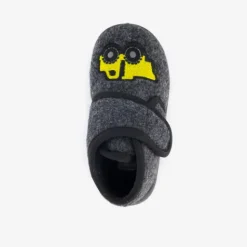 Thu!s Jongens pantoffels met gele truck grijs Online