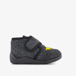 Thu!s Jongens pantoffels met gele truck grijs Online