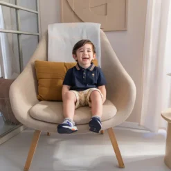 Unsigned Jongens polo donkerblauw Sale