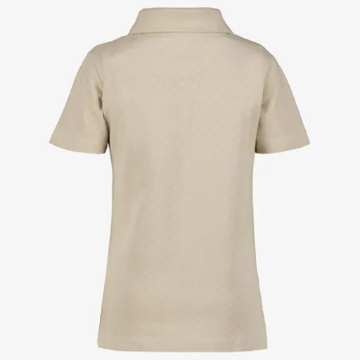 Unsigned Jongens polo met rits beige Online
