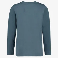 Unsigned Jongens shirt met opdruk blauw Best